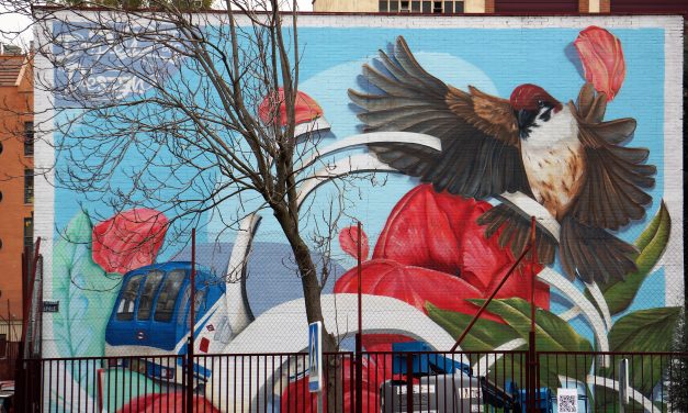 Los murales colaborativos de Imperdible Design dan color a Hortaleza