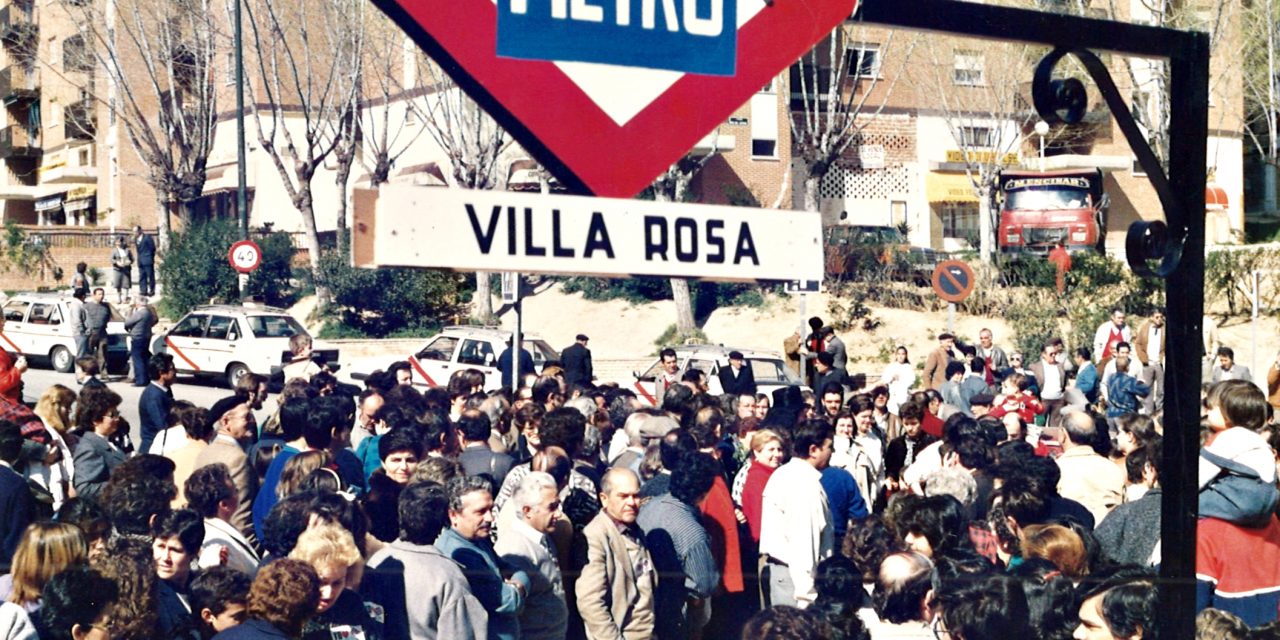 La lucha vecinal empujó el Metro hasta Hortaleza