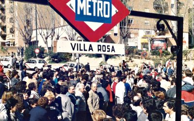 La lucha vecinal empujó el Metro hasta Hortaleza