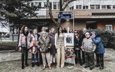 El Jardín Marina García da nombre a una zona verde de Virgen del Cortijo