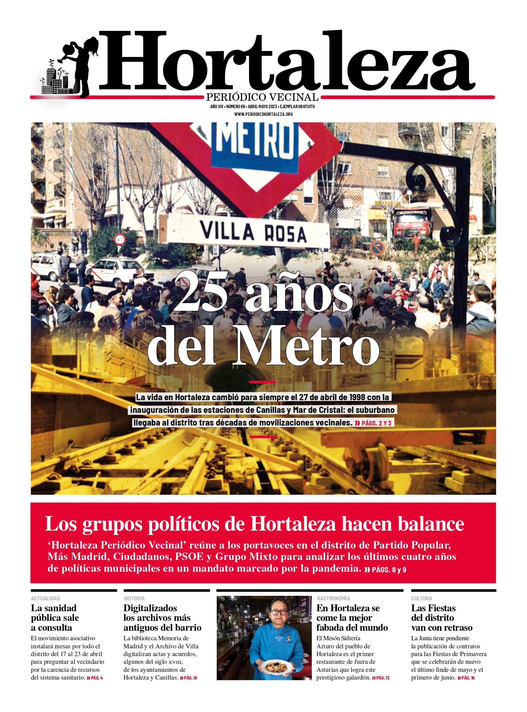 Hortaleza Periódico Vecinal número 69