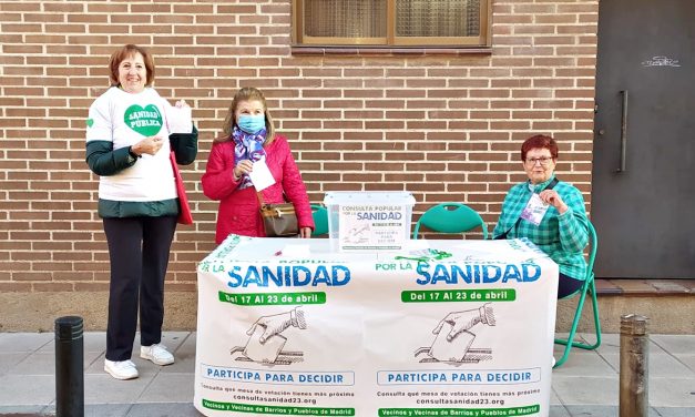 Consulta ciudadana por la sanidad pública