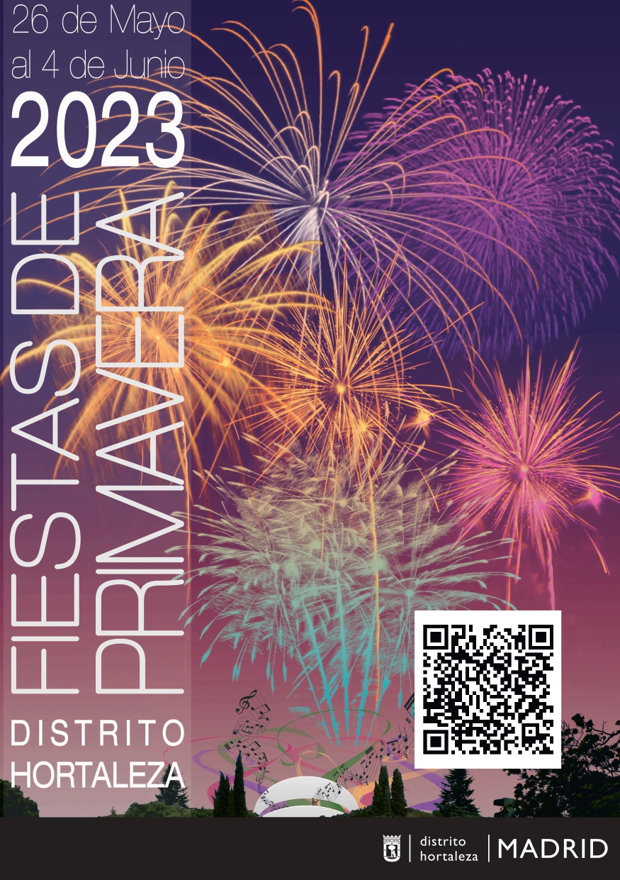 Cartel Fiestas de Hortaleza 2023
