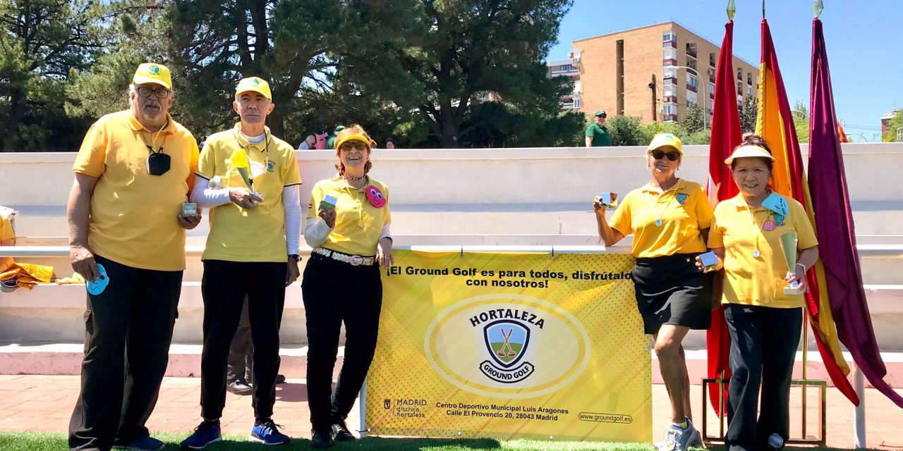 El II Torneo Nacional de Ground Golf se celebra en Hortaleza