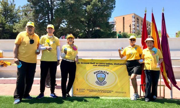 El II Torneo Nacional de Ground Golf se celebra en Hortaleza