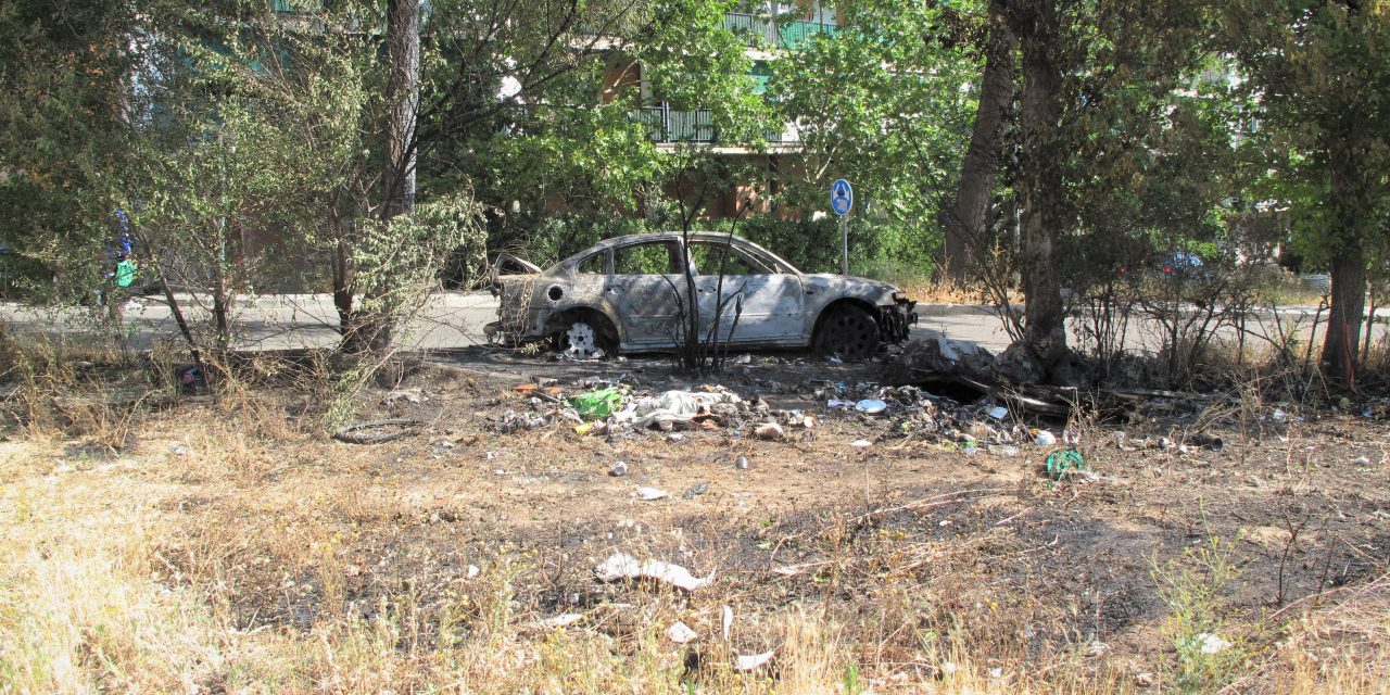 La UVA de Hortaleza usada como vertedero