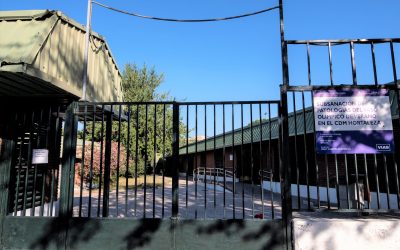 Las piscinas de verano del polideportivo Hortaleza, sin fecha de apertura