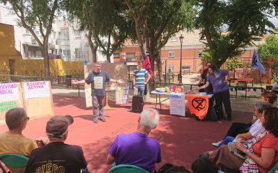 Rebelión o Extinción se asienta en Hortaleza