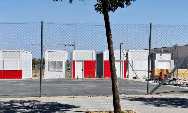 Vuelta al cole con barracones en Valdebebas