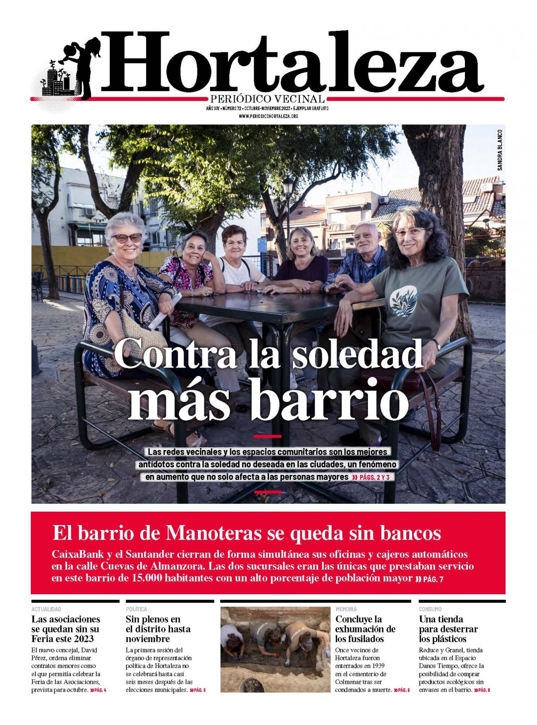 Número 72 de Hortaleza Periódico Vecinal
