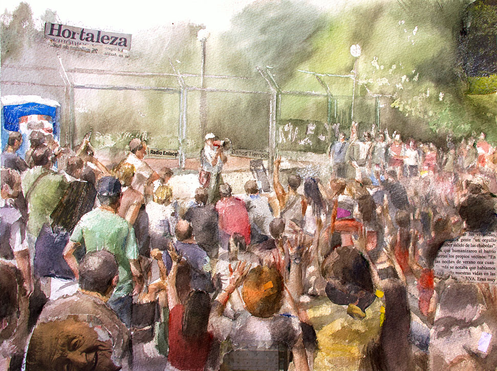 15M Hortaleza Hugo Aroca