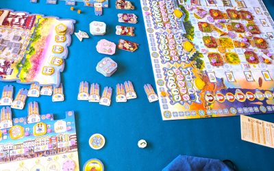 Sesión vespertina de juegos de mesa y rol en El Nido