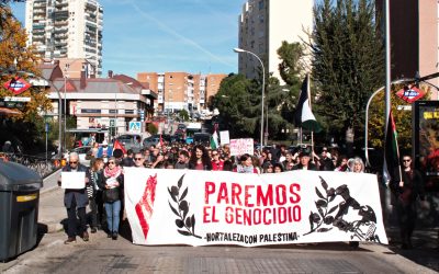 Hortaleza sale de nuevo en apoyo a Palestina