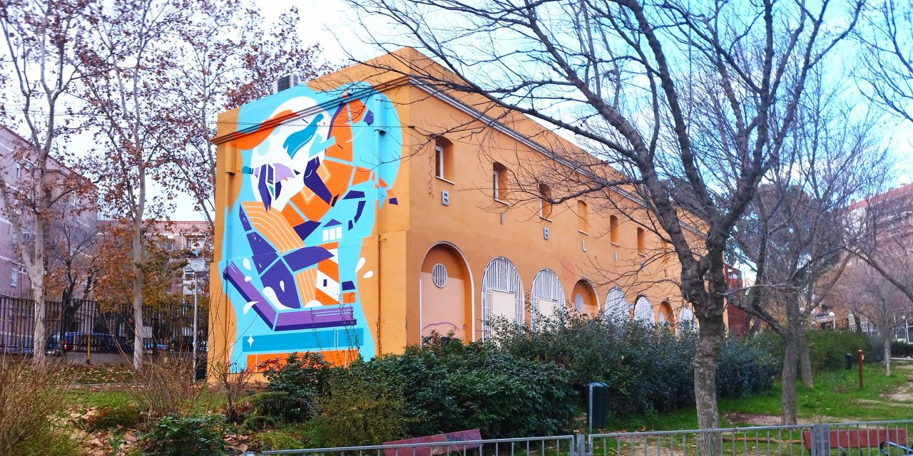 La biblioteca Huerta de la Salud se llena de color