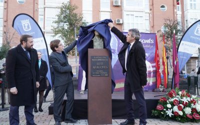 La figura de Luis Aragonés vuelve a Hortaleza