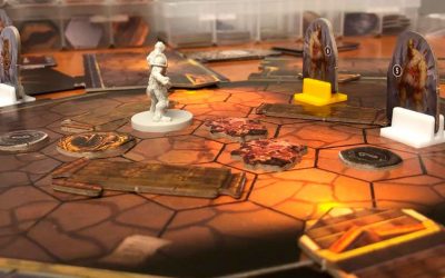 Sesión vespertina de juegos de mesa y rol en El Nido