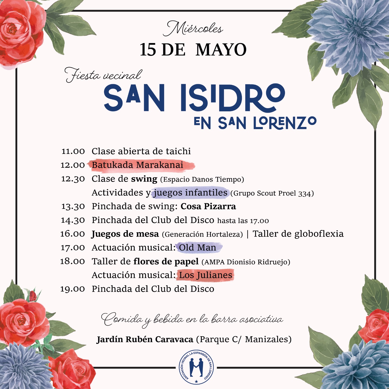 Cartel San Isidro 2024