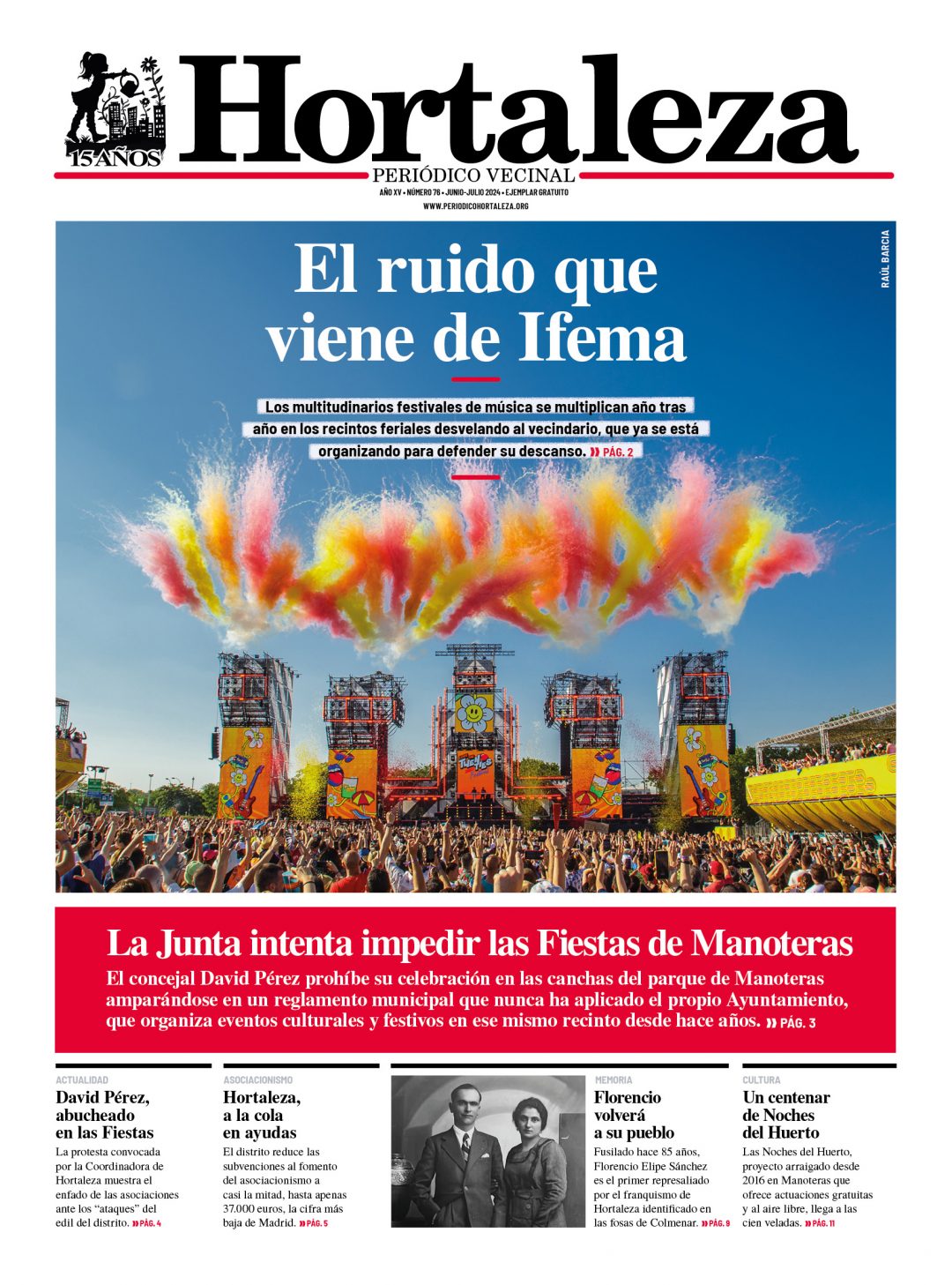 Número 76 de Hortaleza Periódico Vecinal