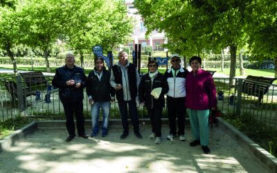 La petanca se extiende en Hortaleza