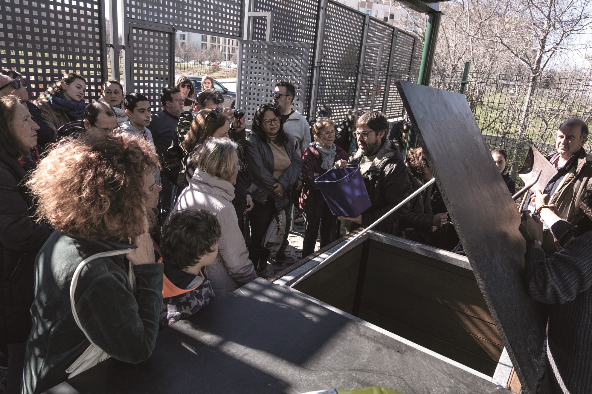 Area compostaje Sanchinarro