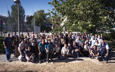 El barrio de San Lorenzo recuerda para siempre a Rubén Caravaca