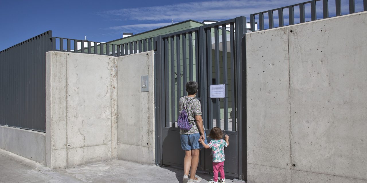 La nueva escuela infantil de Valdebebas abre con retraso