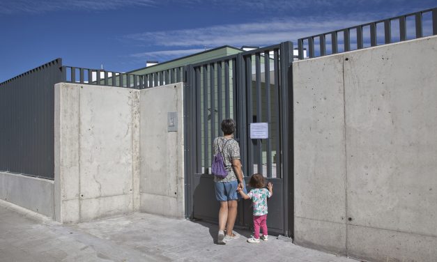 La nueva escuela infantil de Valdebebas abre con retraso
