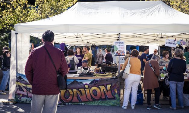 Cisma en la Feria de Asociaciones de Hortaleza