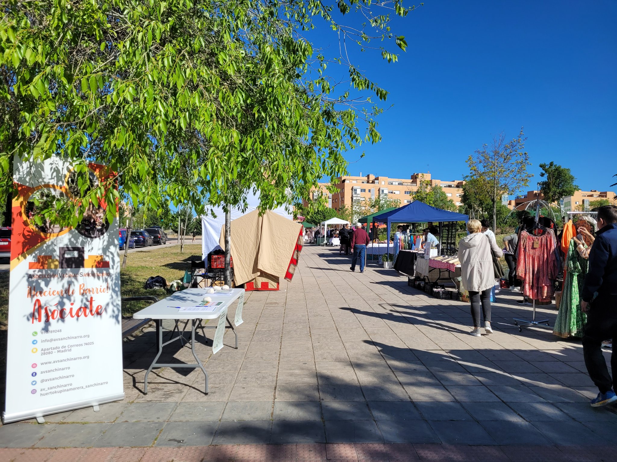 exposición artesanal vecinal de diciembre
