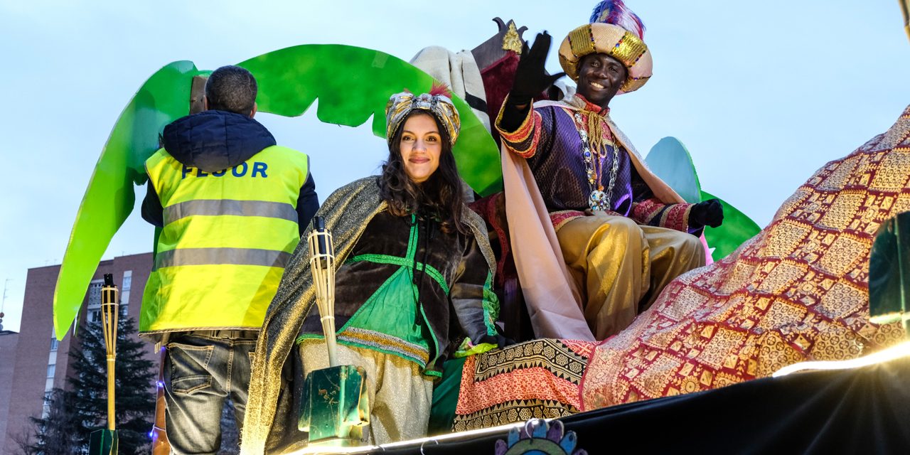 Tres cabalgatas de Reyes en el distrito de Hortaleza