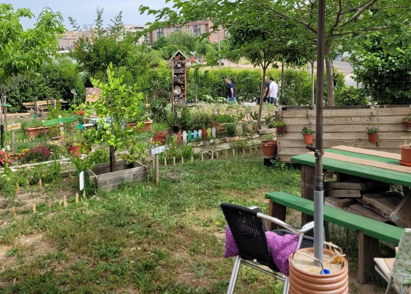 X aniversario del huerto comunitario Kupina Morera