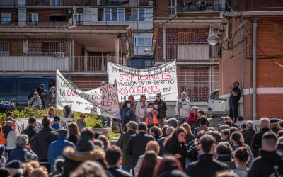 La UVA de Hortaleza exige una «solución digna»