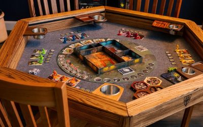 Sesión vespertina de juegos de mesa y rol en El Nido