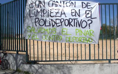 IV Concentración en defensa del polideportivo de Hortaleza