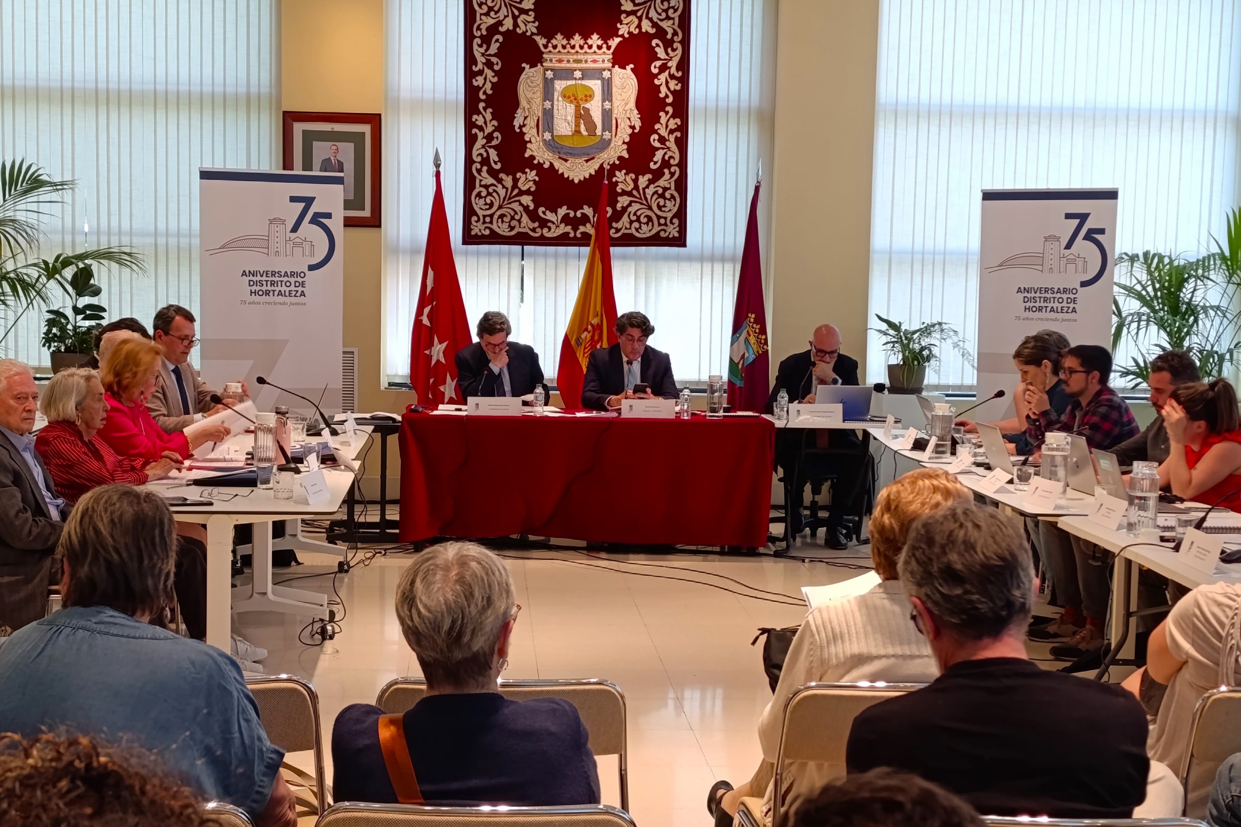 Pleno de Hortaleza de octubre de 2025