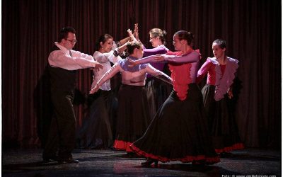 Espectáculo flamenco de danza inclusiva en el centro cultural Carril del Conde