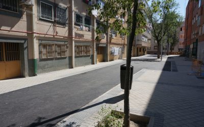 Obras en la calle Gomeznarro