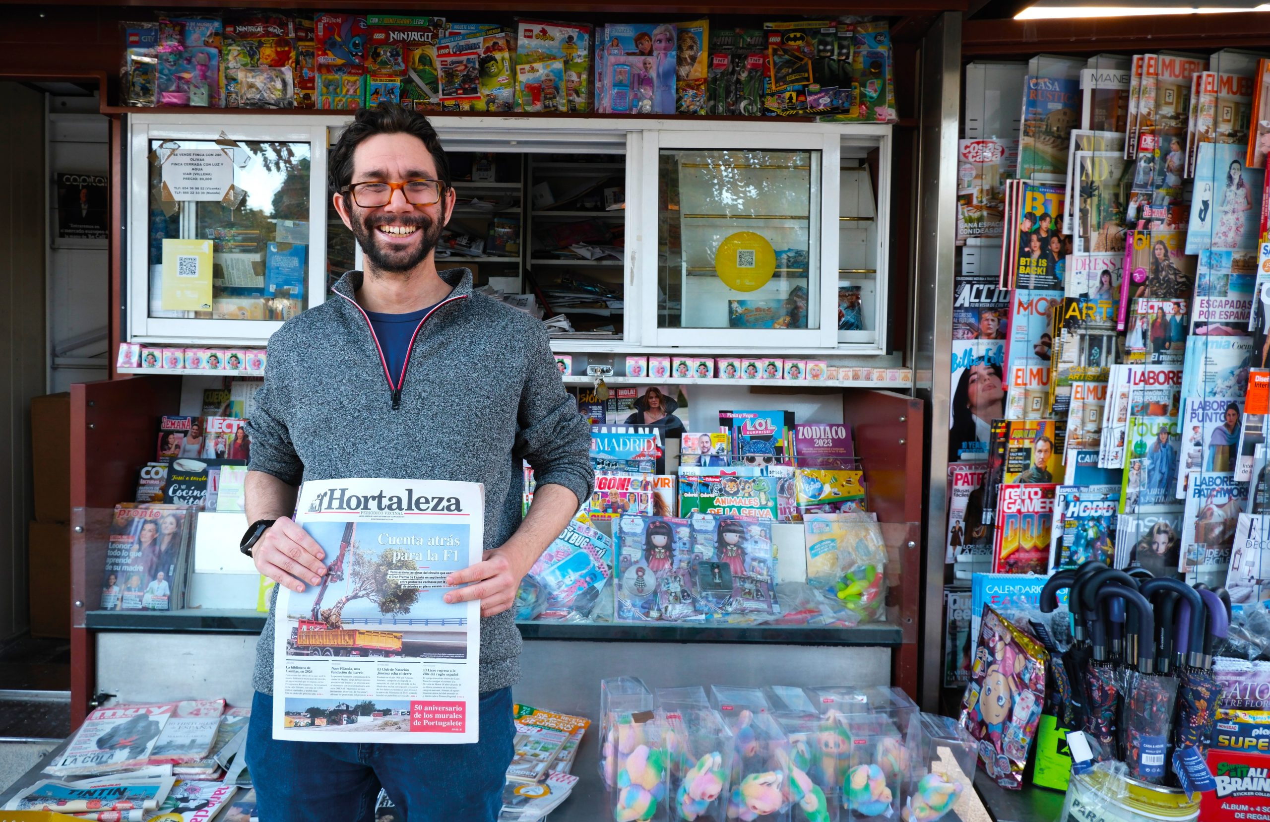 Apenas una docena de quioscos de prensa resisten en todo el distrito de Hortaleza 3 Quioscos de prensa Hortaleza