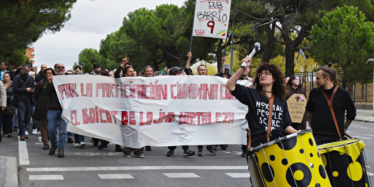 Las asociaciones de Hortaleza vuelven a la calle contra las «multas y presiones» de David Pérez