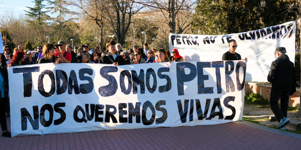 Hortaleza recuerda a Petro, vecina asesinada por su expareja